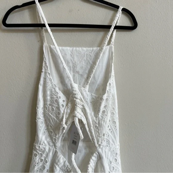 Andie Swim The Roatan Dress Women's Size Large in White New With Tags - Picture 3 of 4